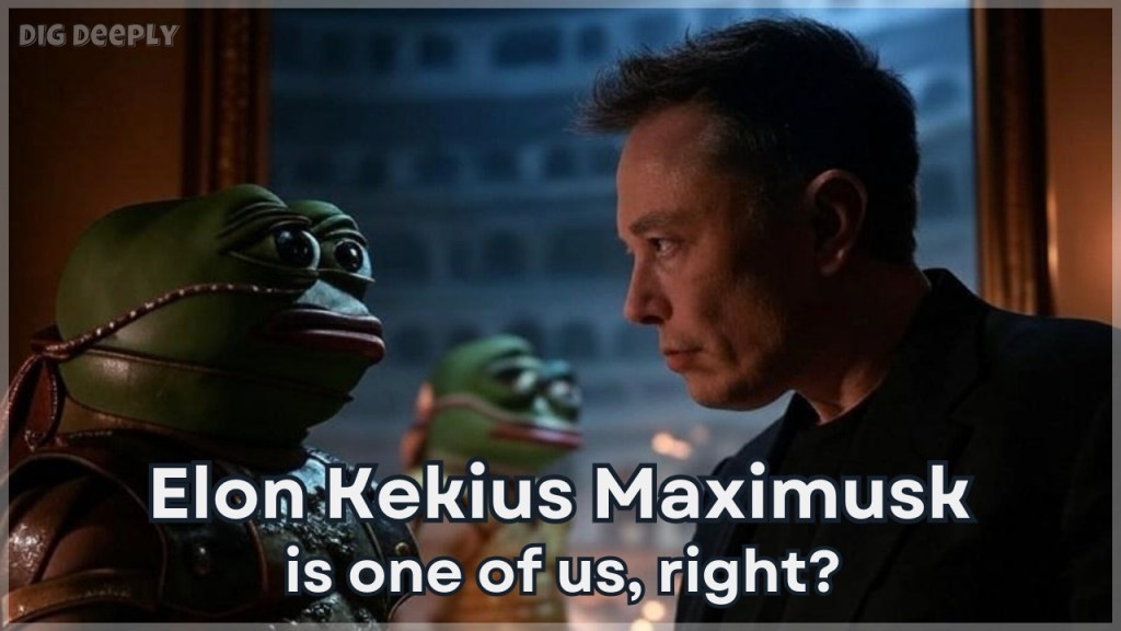 Elon Kekius Maximusk is one of us,&nbsp;right?