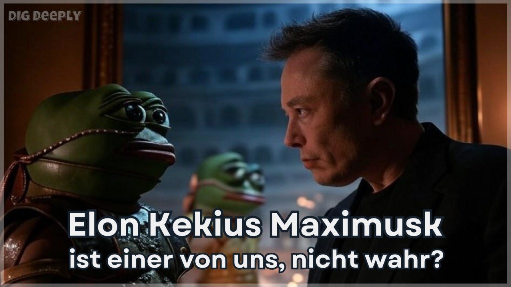 Elon Kekius Maximusk ist einer von uns, nicht&nbsp;wahr?
