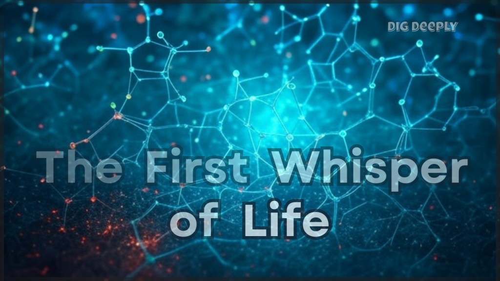 The First Whisper of&nbsp;Life