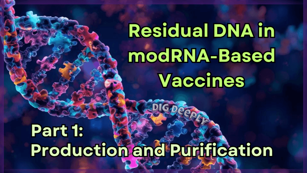 Residual DNA in modRNA-Based Vaccines – Part 1